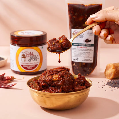 Picklestory Mango,Jaggery& Mustard Pickle- Bellam Avakkai