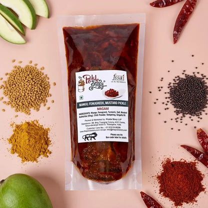 Picklestory Mango, Fenugreek and Mustard Pickle- Maagai