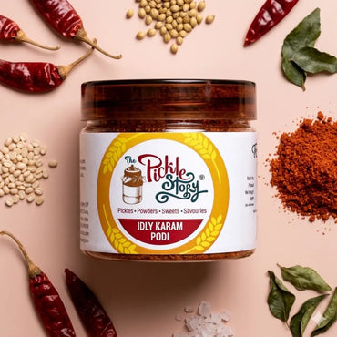 Picklestory Spicy Idly Karam Podi -Guntur Style