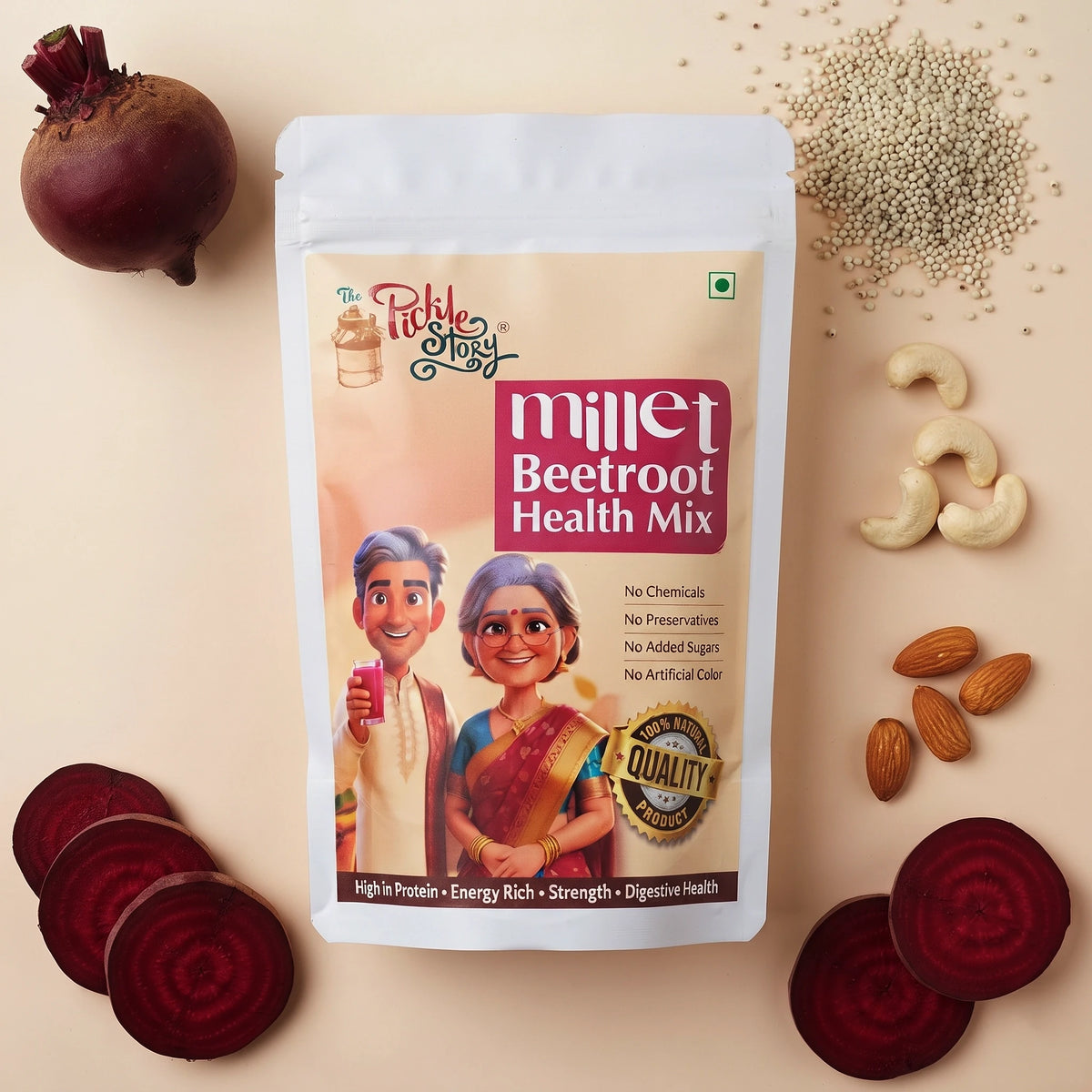 Picklestory Millet Beetroot Health MIx
