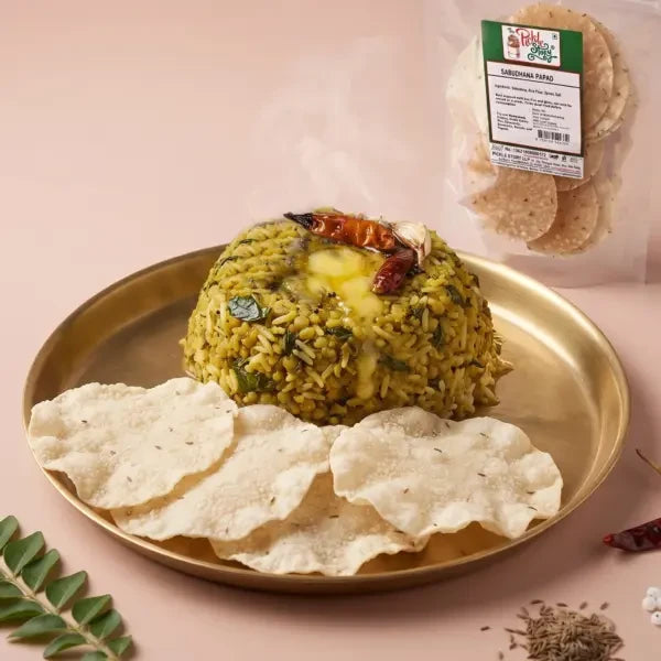Picklestory Sago Papad- Sabudana Appadam