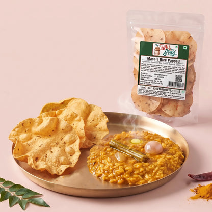 Picklestory Spiced Rice Papad - Masala Biyyam Appadam