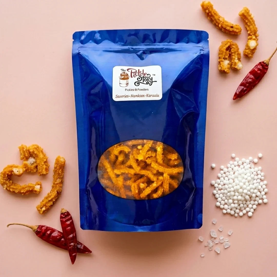 Picklestory Sago Murukku- Sabudana Murukku
