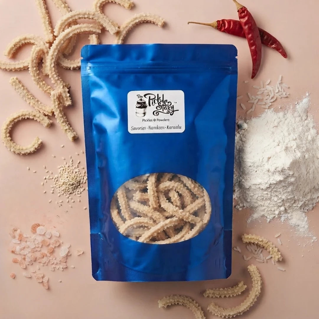 Picklestory Rice Murukku - Biyyam Murukku