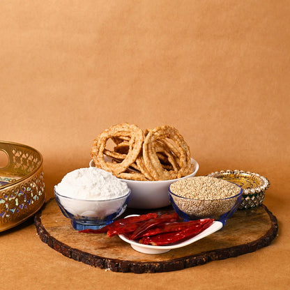 Picklestory Sesame Rice Rings -Nuvvula Sakinalu