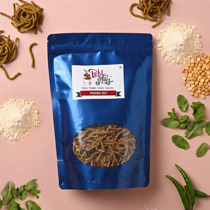 Picklestory Mint Crisp Noodles - Pudina Sev