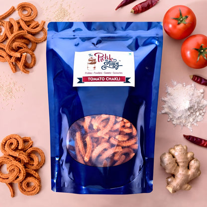 Picklestory Tomato Murukku- Tomato Chakli