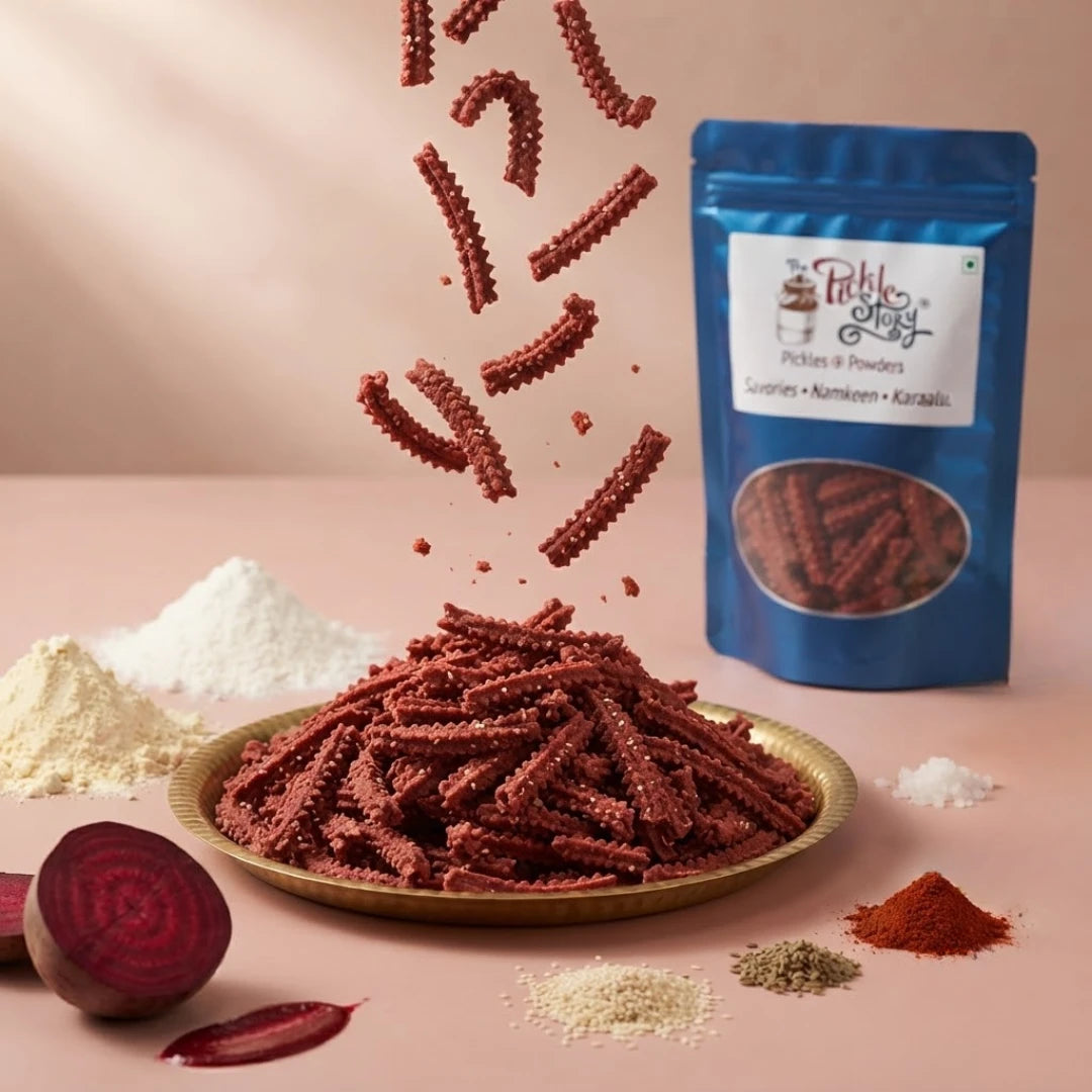 Picklestory Beetroot Murukku