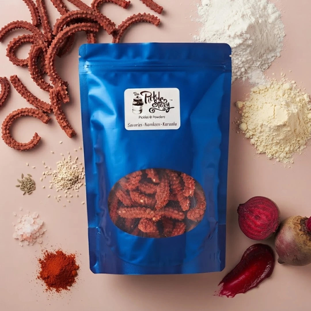 Picklestory Beetroot Murukku