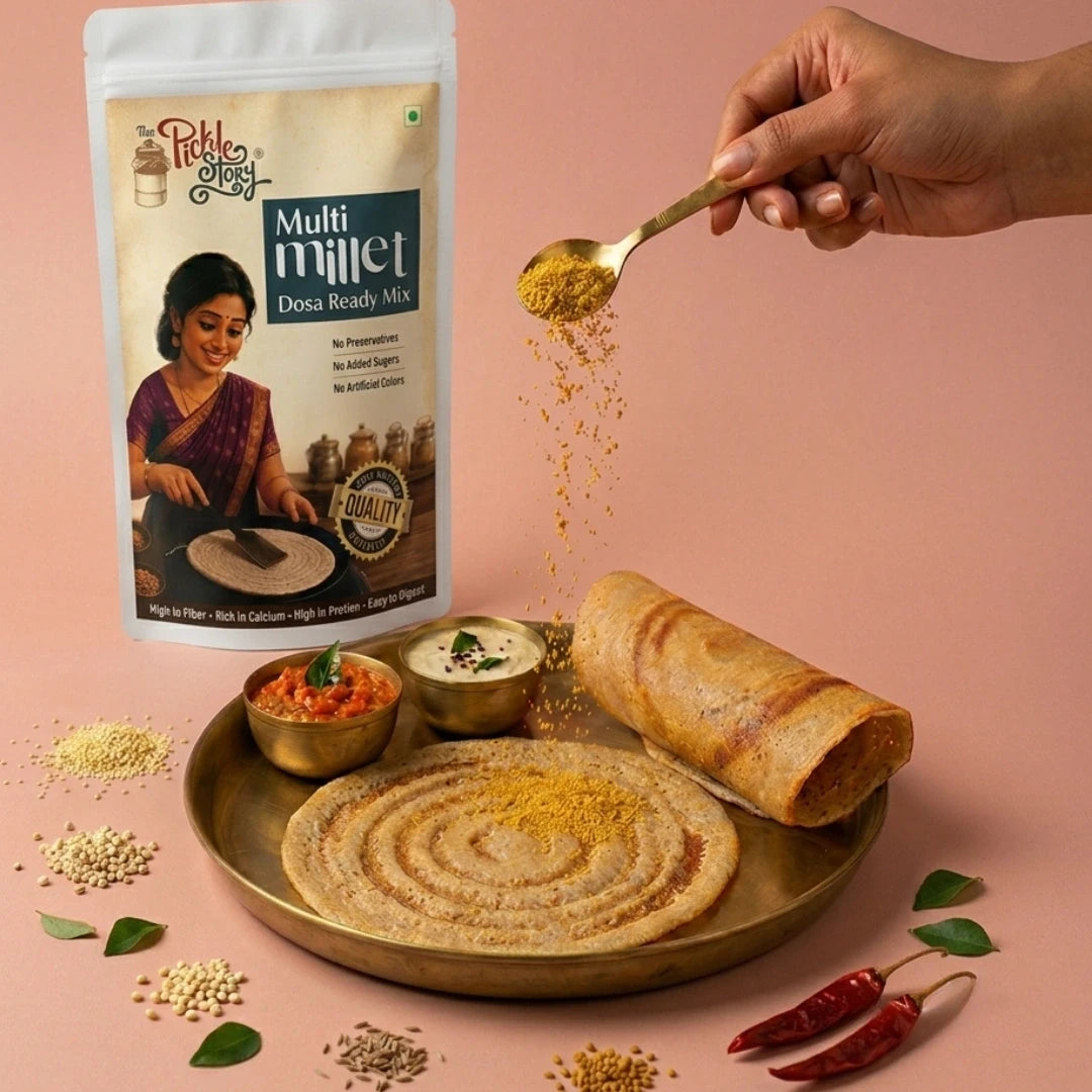 Picklestory Multi Millet Dosa Ready Mix