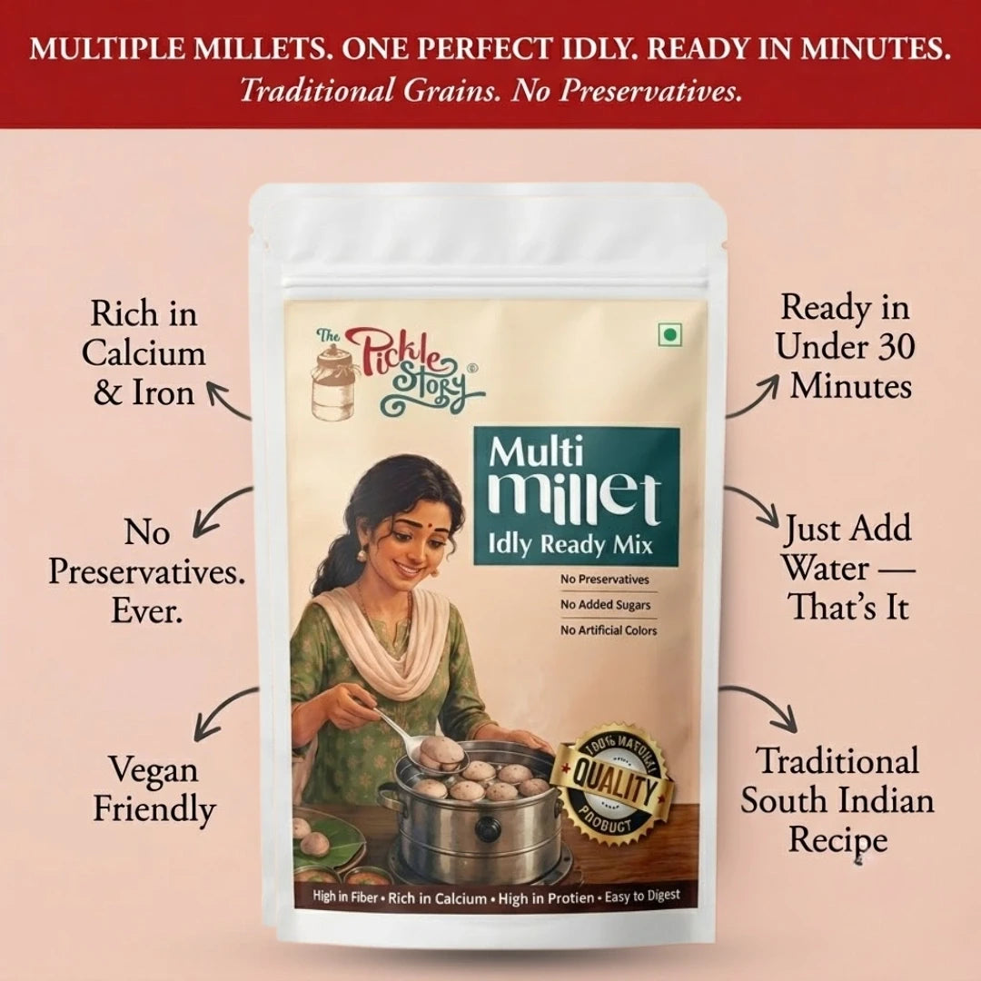Picklestory Multi Millet Idli Ready Mix