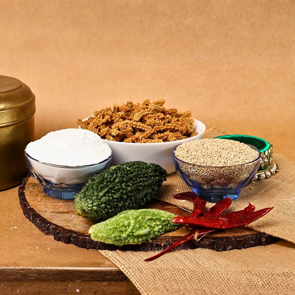 Picklestory Bitter Gourd Murukku - Kakarakaya Murukku