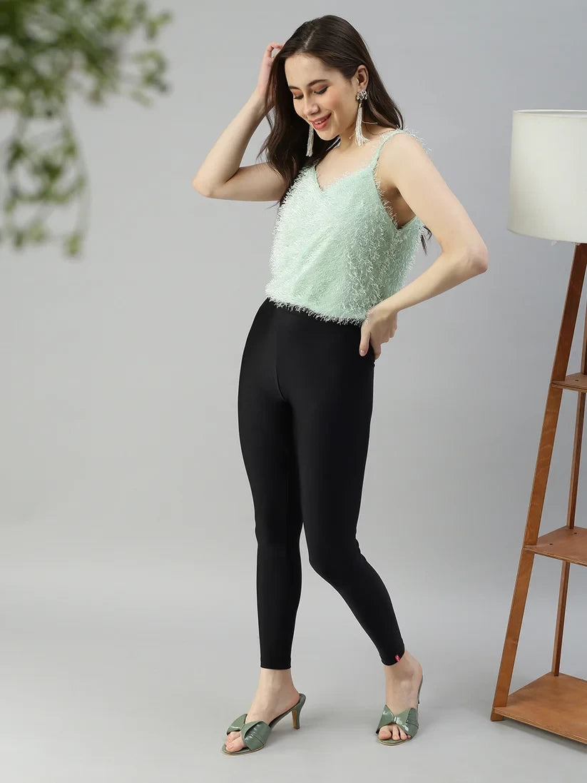 Prisma's Shimmer Leggings - Monochrome