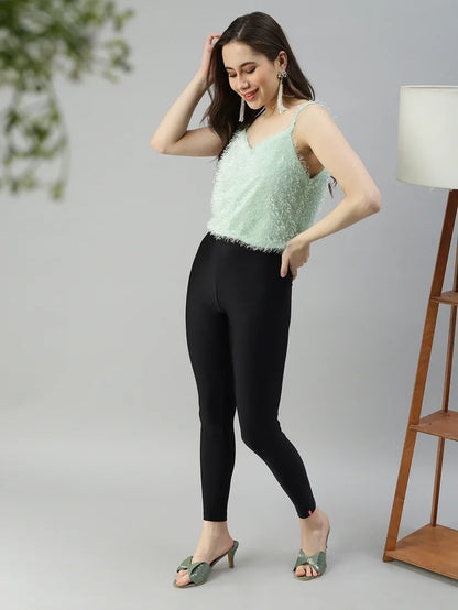 Prisma's Shimmer Leggings - Monochrome