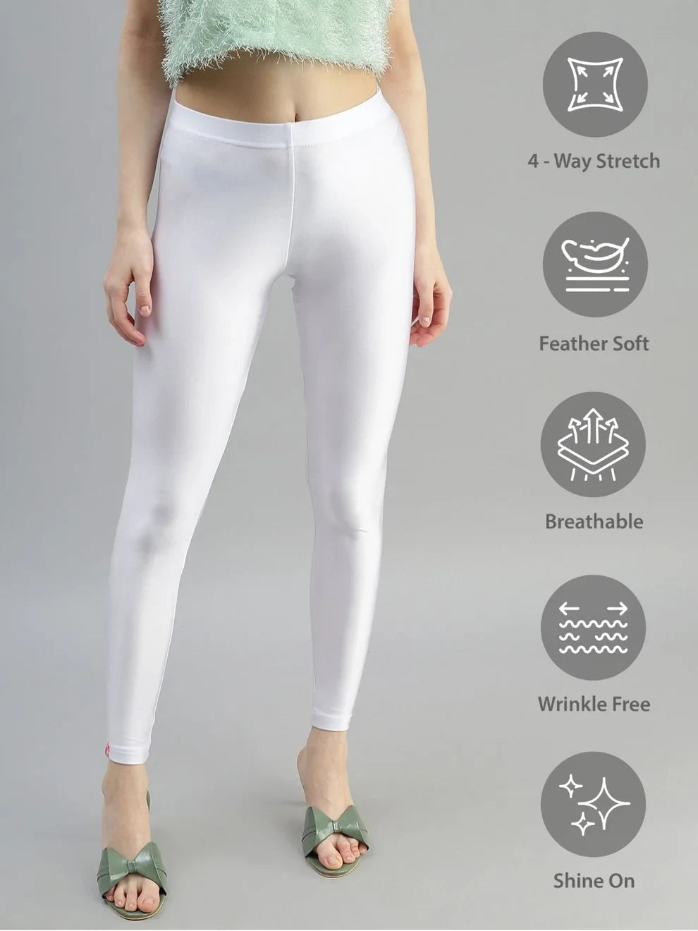 Prisma's Shimmer Leggings - Monochrome