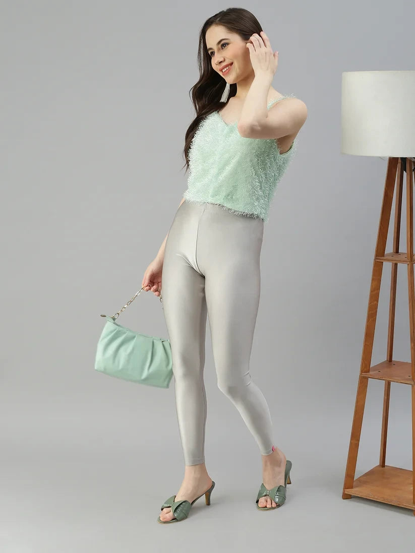 Prisma's Shimmer Leggings - Monochrome