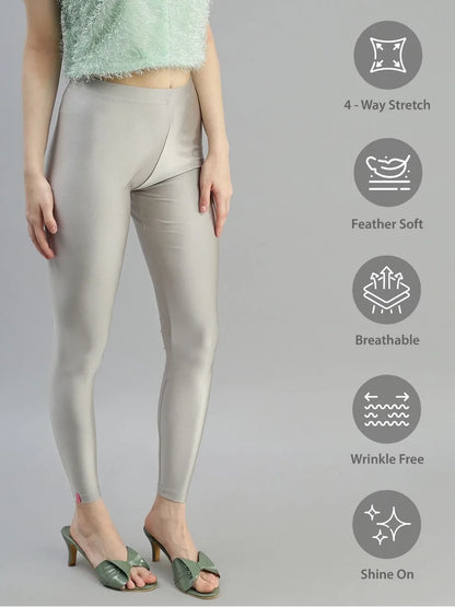 Prisma's Shimmer Leggings - Monochrome