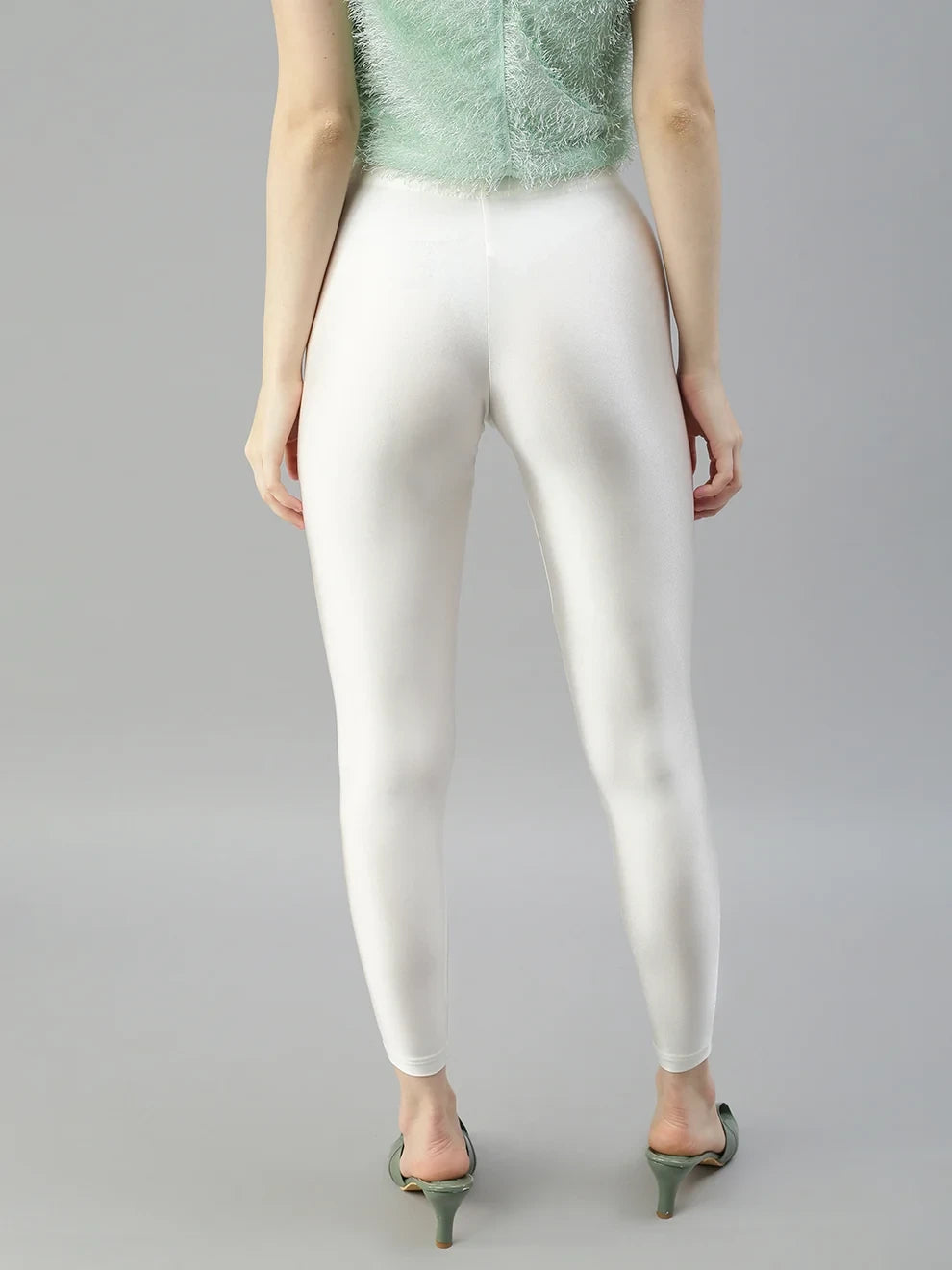 Prisma's Shimmer Leggings - Beige