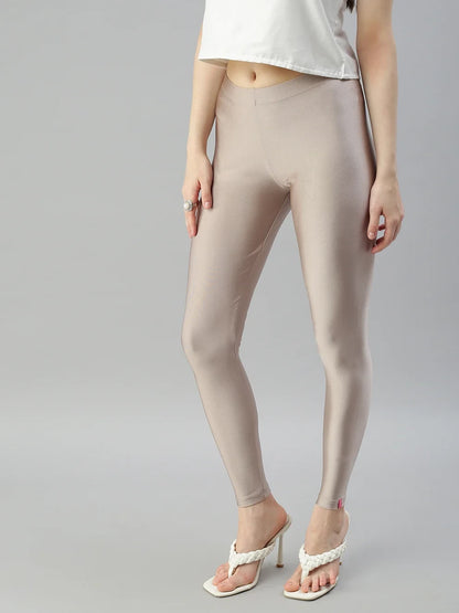 Prisma's Shimmer Leggings - Copper