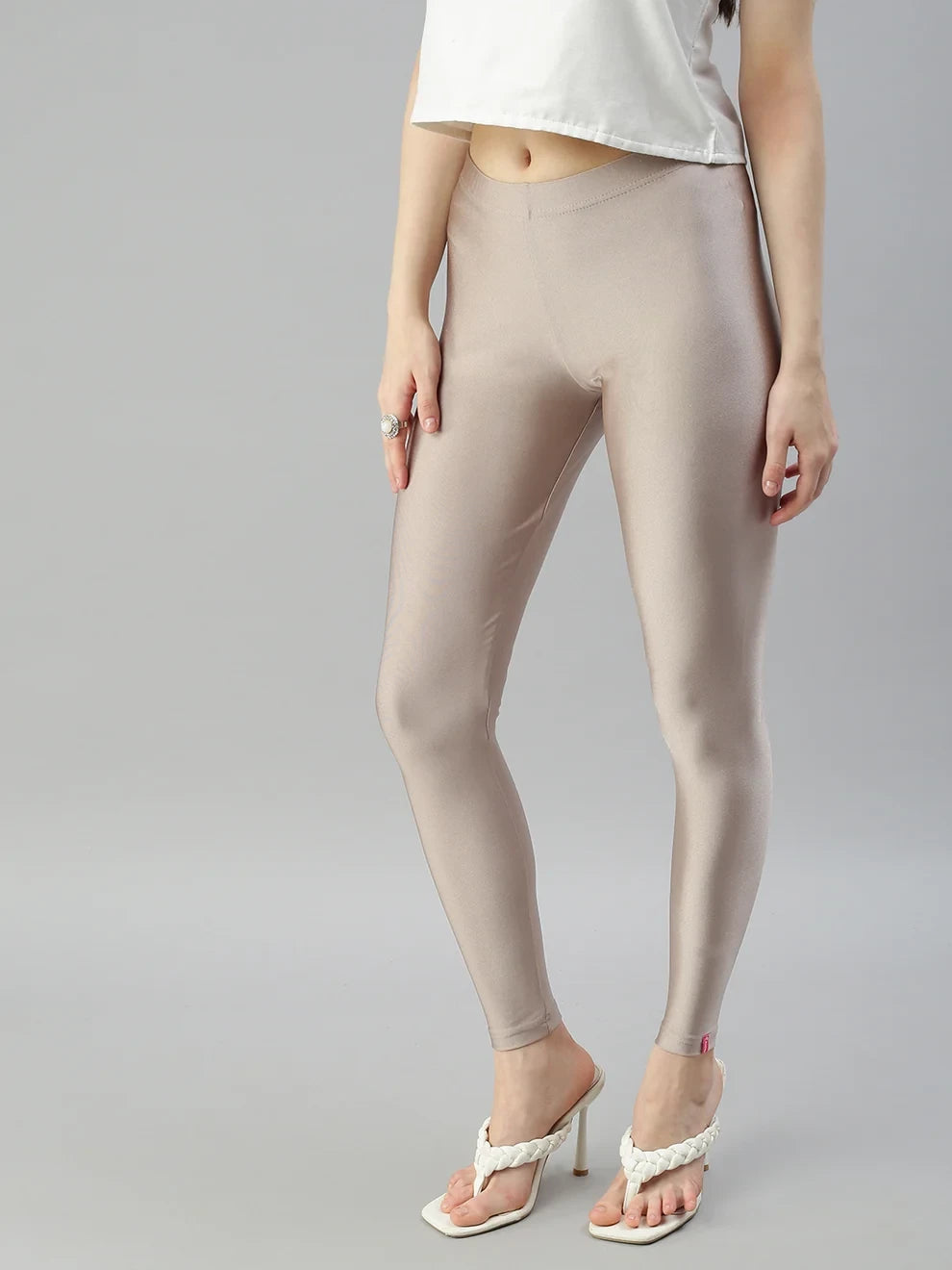 Prisma's Shimmer Leggings - Copper