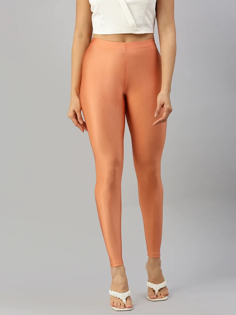 Prisma's Shimmer Leggings - Copper