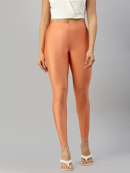 Prisma's Shimmer Leggings - Copper