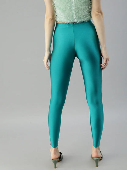 Prisma's Shimmer Leggings - Green