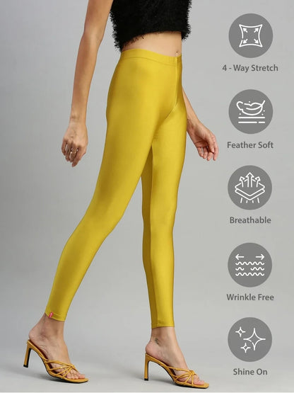 Prisma's Shimmer Leggings - Green
