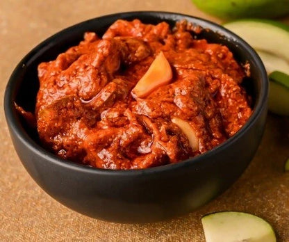 Ganapathy's Andhra Avakai (With Garlic)
