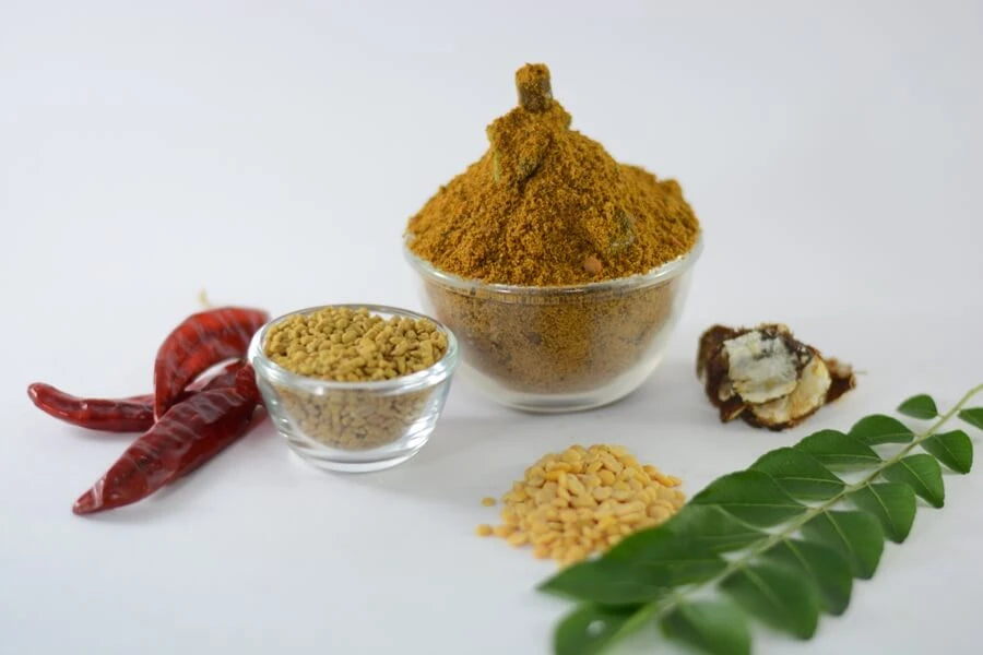 Ganapathy's Instant Vathal Kuzhambu podi