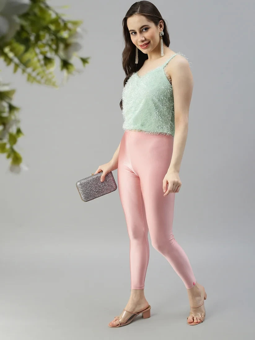 Prisma's Shimmer Leggings - Gold