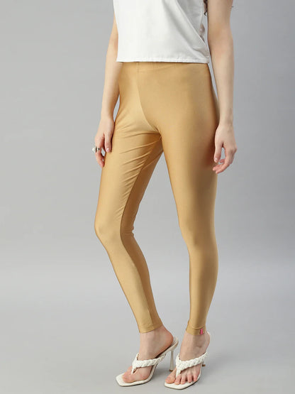 Prisma's Shimmer Leggings - Gold