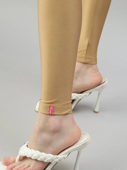 Prisma's Shimmer Leggings - Gold