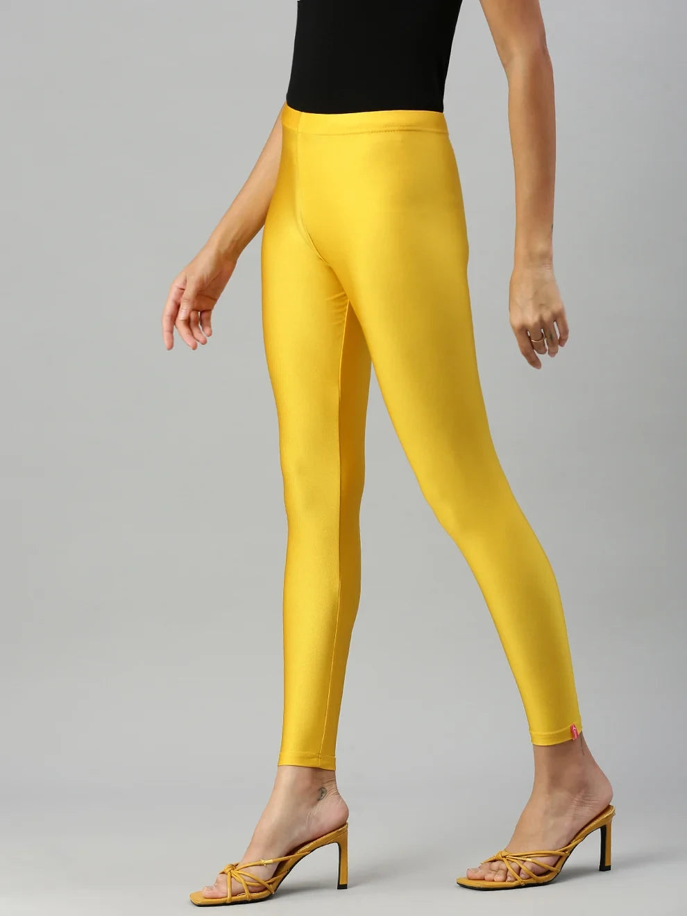 Prisma's Shimmer Leggings - Gold