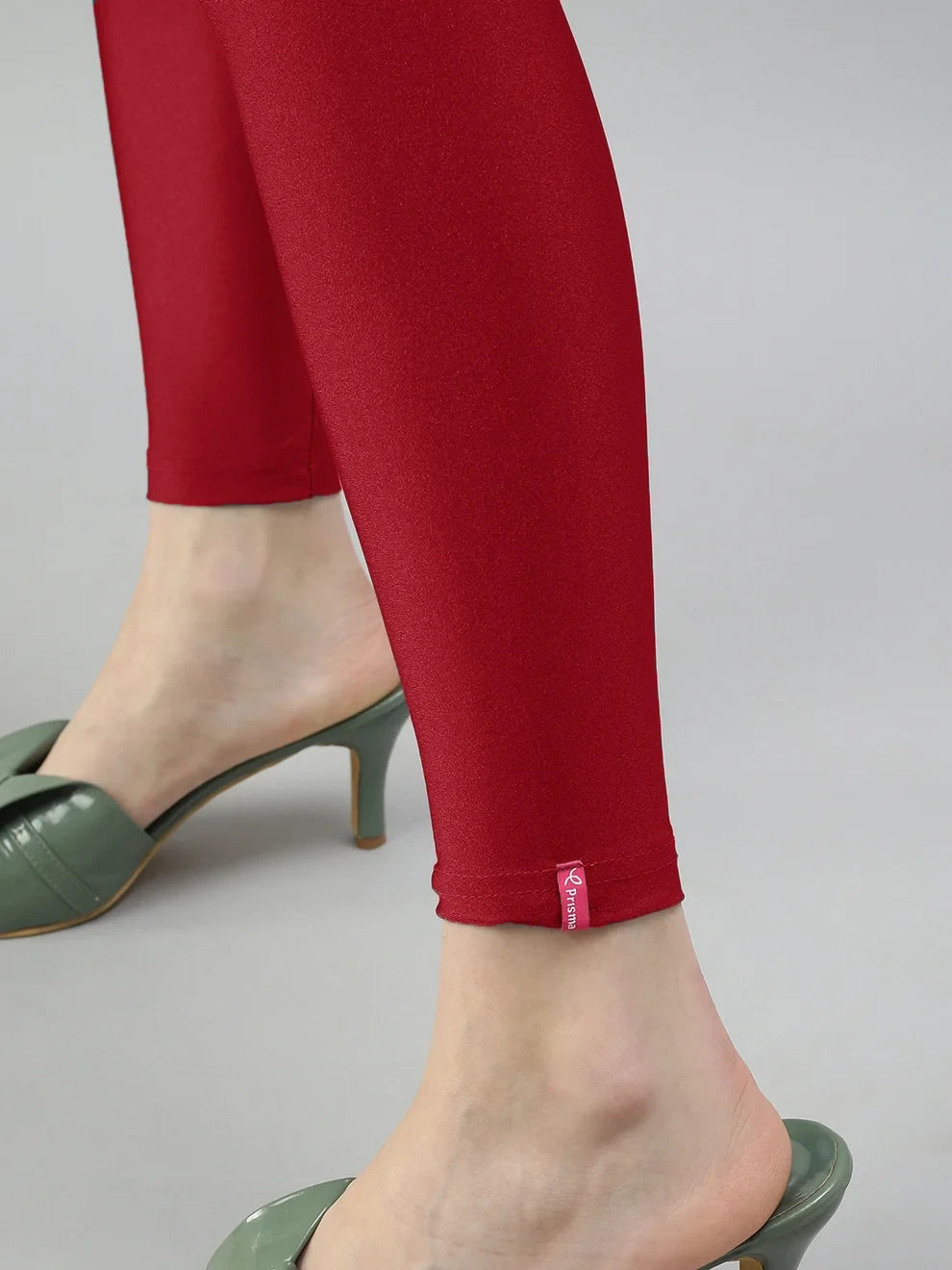 Prisma's Shimmer Leggings - Red