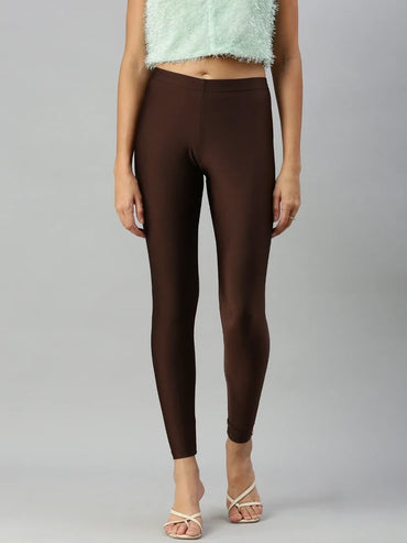Prisma's Shimmer Leggings - Brown