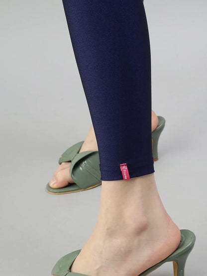 Prisma's Shimmer Leggings - Navy Blue