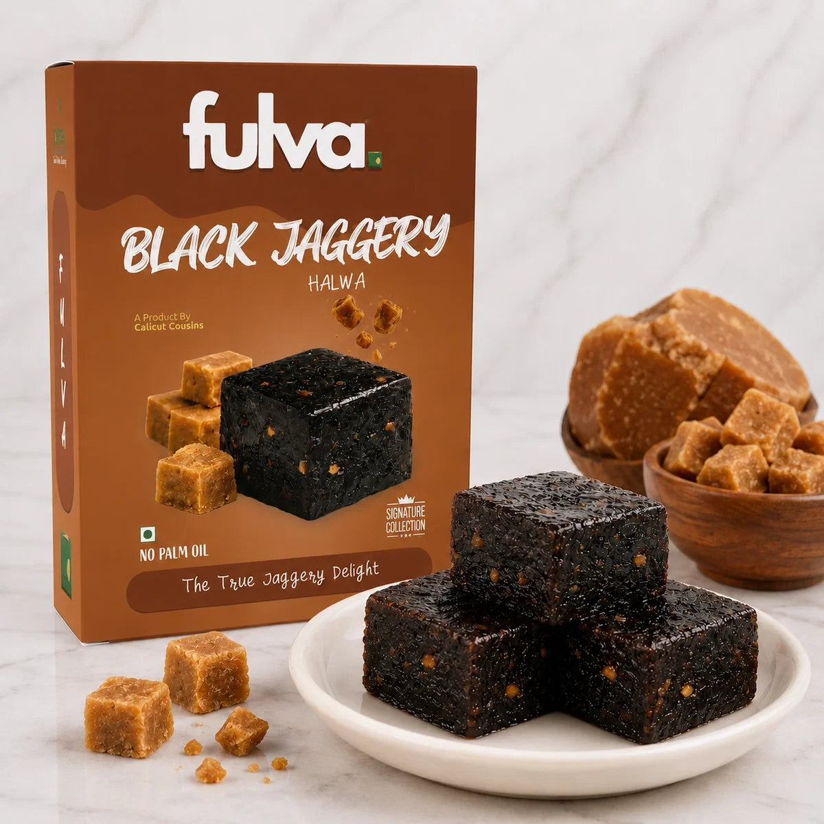 Fulva's Black Jaggery Halwa - Kozhikoden Halwa