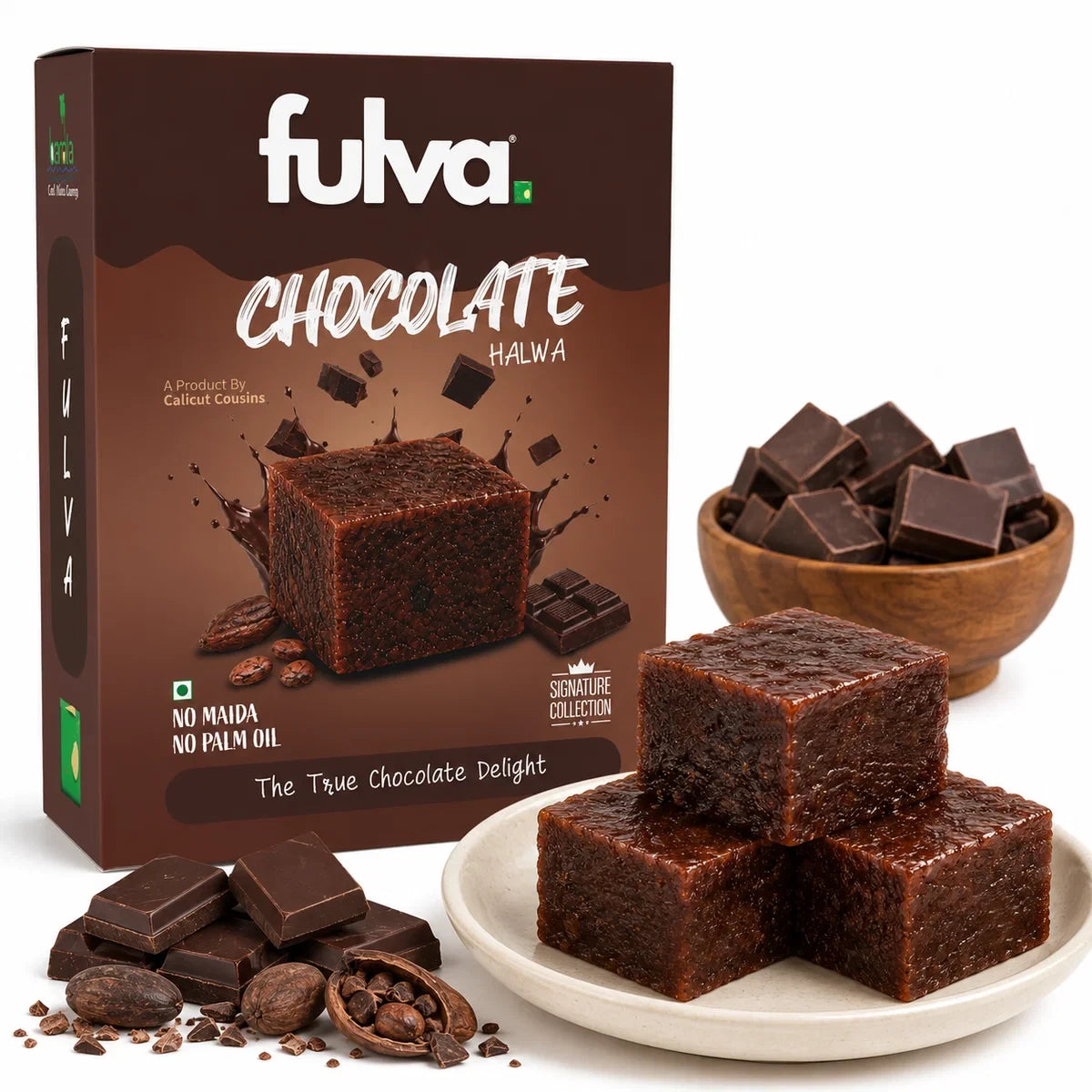 Fulva's Chocolate Halwa - Kozhikoden Halwa