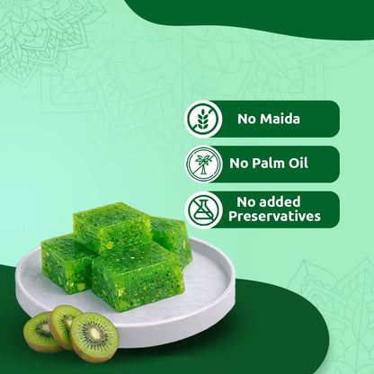 Fulva's Kiwi Halwa - Kozhikoden Halwa