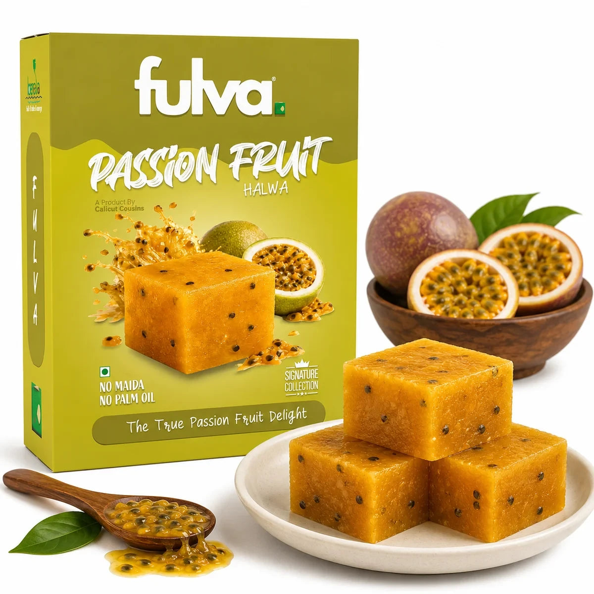 Fulva's Passion Fruit Halwa - Kozhikoden Halwa