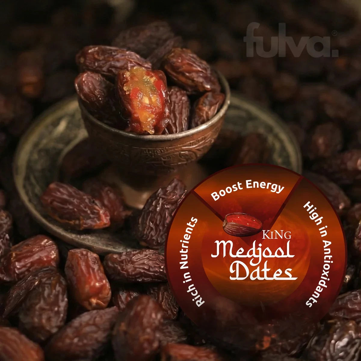 Fulva's Halwa Stuffed Medjool Dates