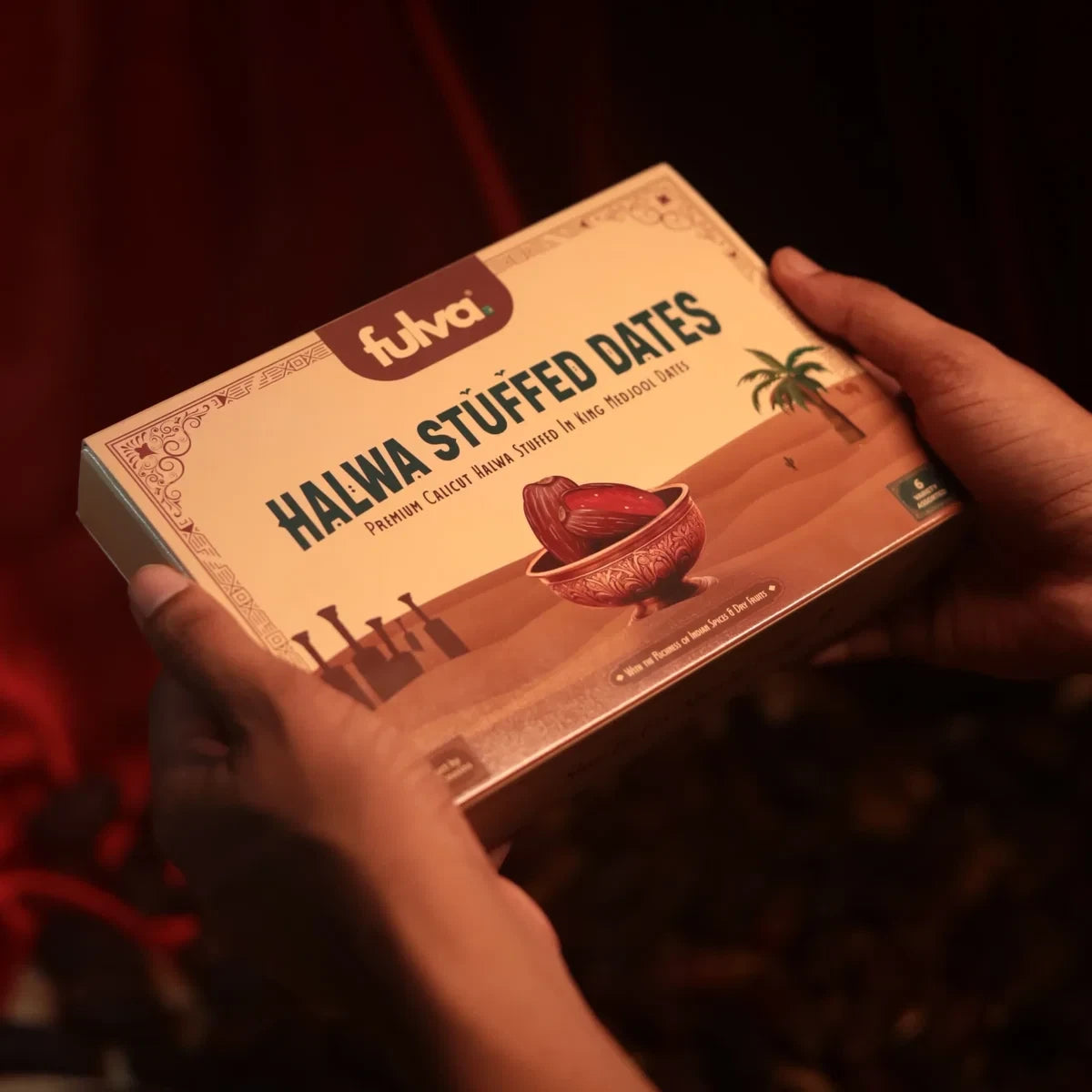 Fulva's Halwa Stuffed Medjool Dates