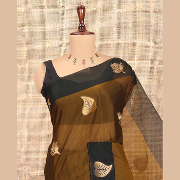 Pothys Mehenti Semi-Silk Cotton Saree