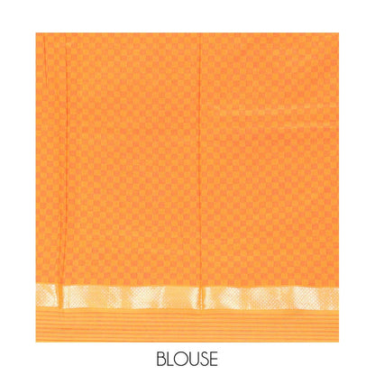 Pothys Lavender Poly Cotton Saree