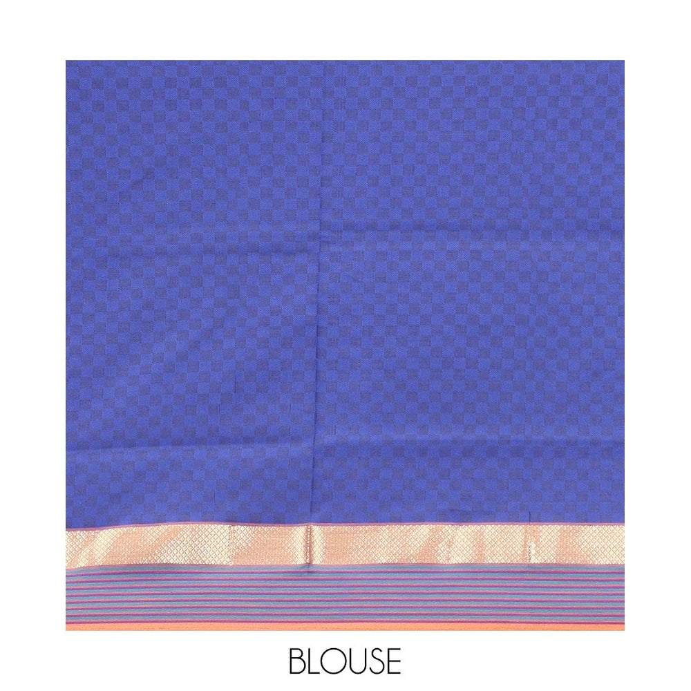 Pothys Pink Poly Cotton Saree