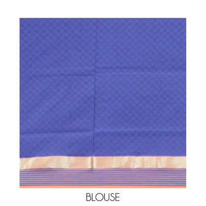 Pothys Pink Poly Cotton Saree