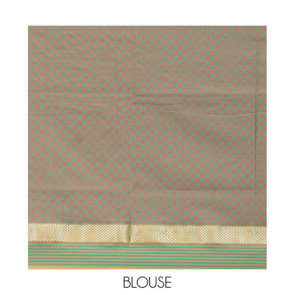 Pothys Pale Pink Poly Cotton Saree