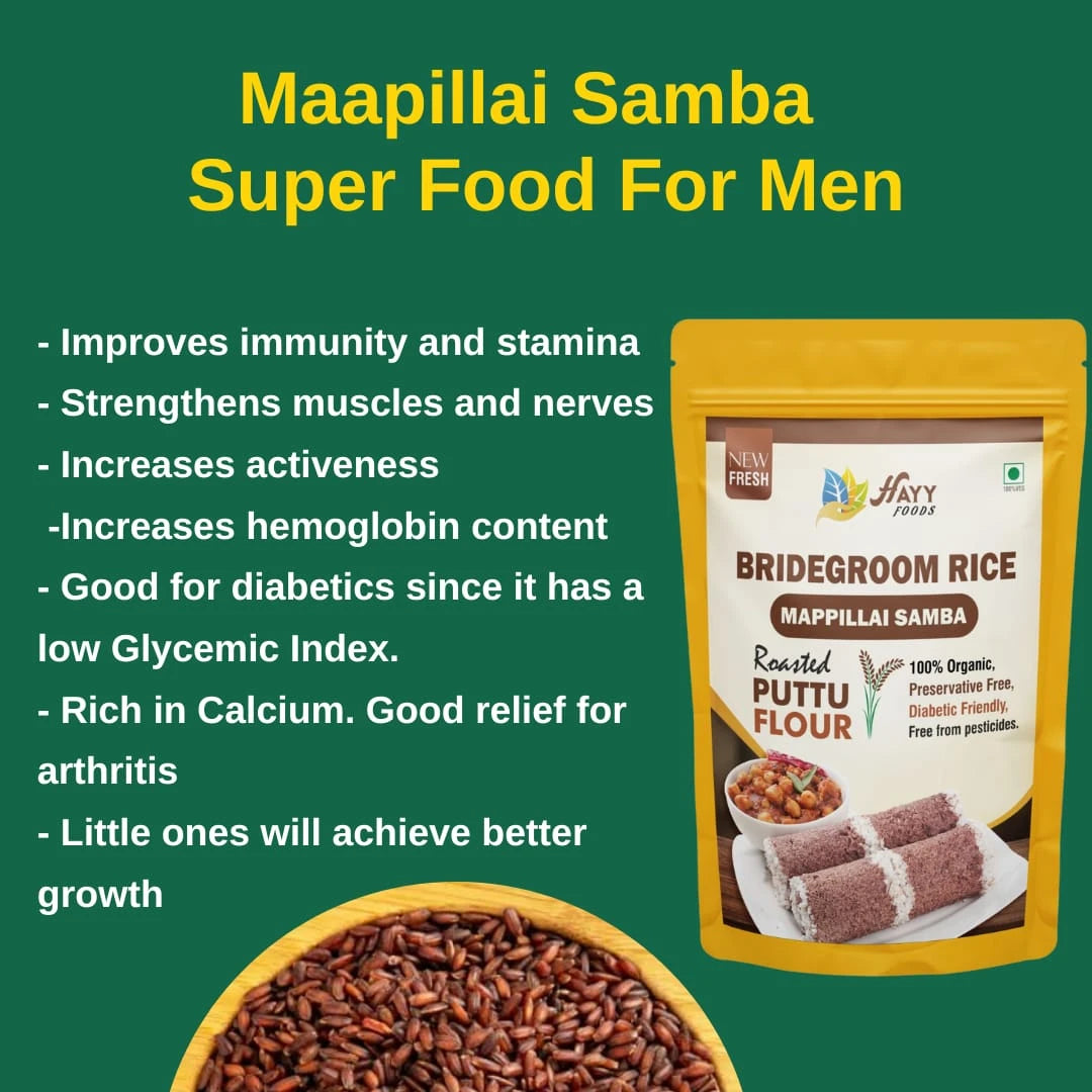 Maappillai Samba Rice Instant 3 in 1 Rice Flour