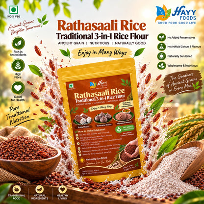 Rathasaali Rice Instant 3 in 1 Rice Flour